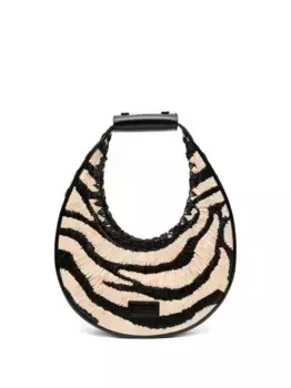 Сумка-тоут Moon STAUD, нейтральный