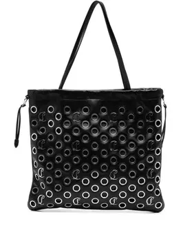 Сумка-тоут Mouchara Christian Louboutin, черный