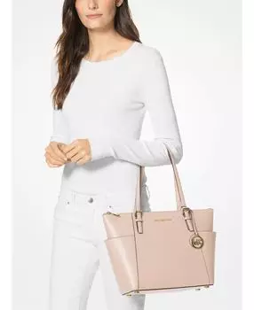 Сумка-тоут на молнии с верхом Jet Set East West Michael Kors