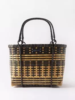 Сумка-тоут naga из бамбуковой ткани Harago, черный