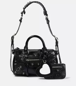 Сумка-тоут Neo Cagole XS с короткими ручками Balenciaga, черный