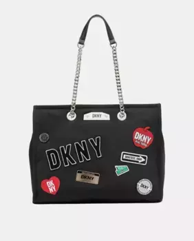 Сумка-тоут NYC CAPSULE DKNY, черный