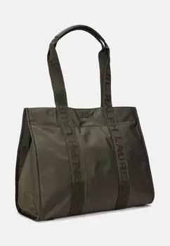 Сумка-тоут NYLON EXTRA LARGE STEVIE TOTE BAG Lauren Ralph Lauren, оливковый