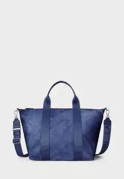 Сумка-тоут NYLON EXTRA LARGE STEVIE ZIP TOTE BAG Lauren Ralph Lauren, синий