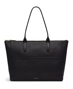 Сумка-тоут Oak Street-Medium с застежкой-молнией сверху Radley London, черный