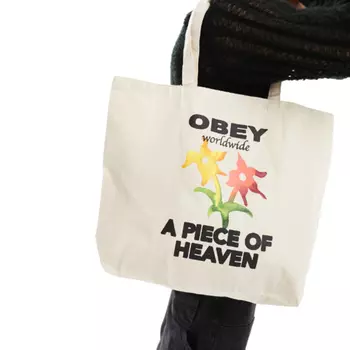 Сумка-тоут Obey A Piece Of Heaven, бежевый