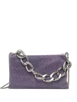 Сумка-тоут Patrizia Pepe Maxi с цепочкой, фиолетовый