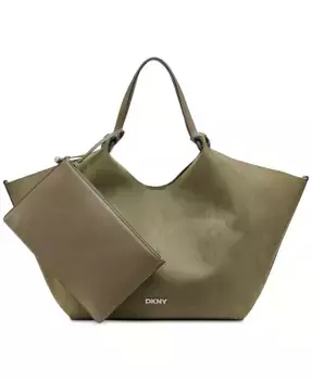 Сумка-тоут Paula Commuter DKNY, зеленый