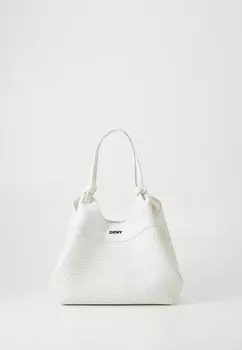 Сумка-тоут PAULA COMMUTER MEDIUM TOTE DKNY, кремовый