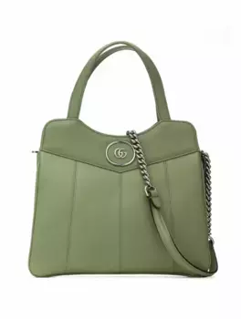 Сумка-тоут Petite GG Gucci, зелёный