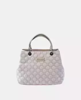 Сумка-тоут Pierre Cardin с двойной ручкой из черного нейлона с мягкой подкладкой, цвет Crema