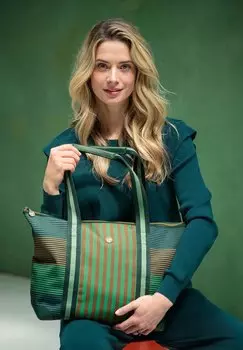 Сумка-тоут Pip Studio, темно-зеленый