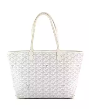 Сумка-тоут PM Artois с покрытием из холста Pre-Owned Goyard, белый