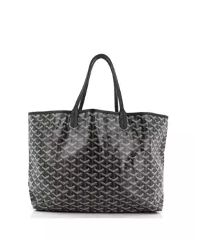 Сумка-тоут PM Saint Louis из лакированного холста Pre-Owned Goyard, черный