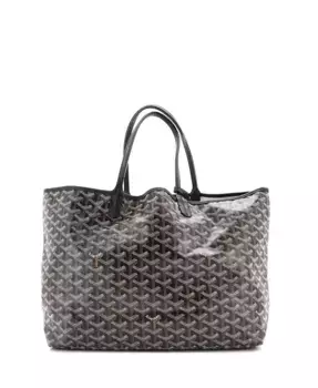 Сумка-тоут PM Saint Louis из лакированного холста Pre-Owned Goyard, черный