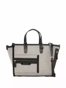 Сумка-тоут Pocket Anya Hindmarch, серый