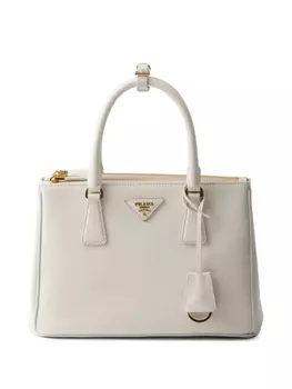 Сумка-тоут Prada Galleria среднего размера, белый