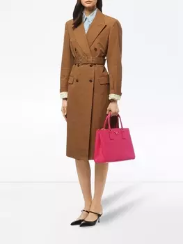 Сумка-тоут Prada Galleria среднего размера, розовый