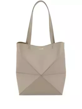 Сумка-тоут Puzzle Fold среднего размера LOEWE, нейтральный