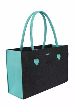 Сумка-тоут RAIKOU, бирюзовый