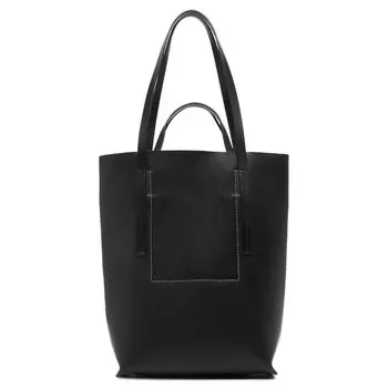 Сумка-тоут Rick Owens Medium Shopper Bag, черный