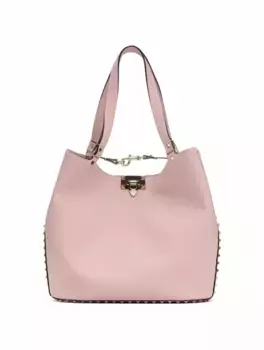Сумка-тоут Rockstud Valentino Garavani, розовый
