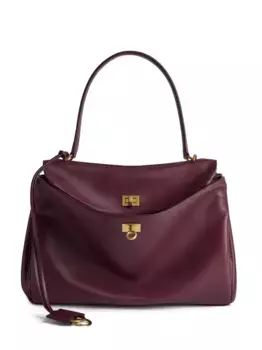 Сумка-тоут Rodeo среднего размера BALENCIAGA, красный
