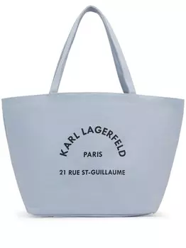 Сумка-тоут Rue St Guillaume Karl Lagerfeld, синий