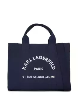 Сумка-тоут Rue St Guillaume KARL LAGERFELD, синий
