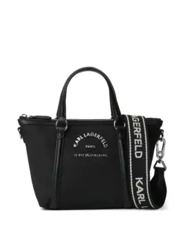 Сумка-тоут Rue St-Guillaume размера мини KARL LAGERFELD, черный