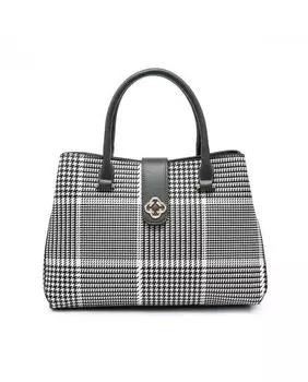 Сумка-тоут с 3 отделениями и застежкой-молнией сверху JFY, серый