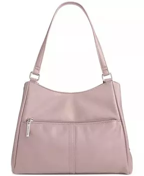 Сумка-тоут с четырьмя плакатами из кожи наппа Giani Bernini, белый