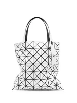 Сумка-тоут с геометричными вставками Bao Bao Issey Miyake, белый