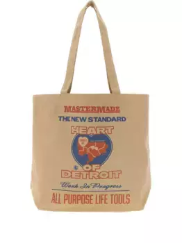 Сумка-тоут с графичным принтом CARHARTT WIP, нейтральный