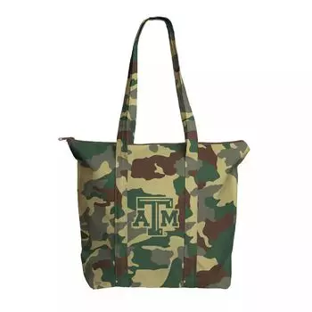 Сумка-тоут с камуфляжным принтом на каждый день Texas A&M Aggies