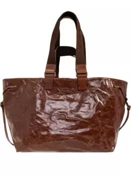 Сумка-тоут с кулиской ISABEL MARANT, коричневый