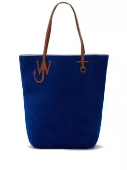 Сумка-тоут с логотипом Anchor JW ANDERSON, синий