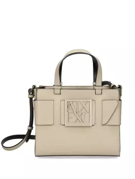 Сумка-тоут с логотипом Armani Exchange, серый