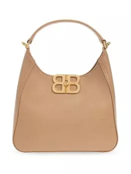 Сумка-тоут с логотипом Balenciaga, серый