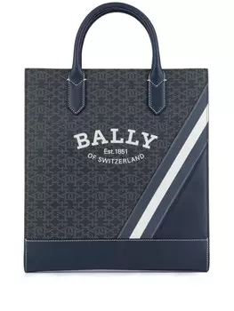 Сумка-тоут с логотипом Bally, синий