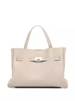 Сумка-тоут с логотипом DKNY, нейтральный
