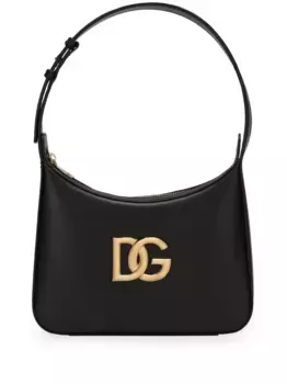 Сумка-тоут с логотипом DOLCE & GABBANA, черный