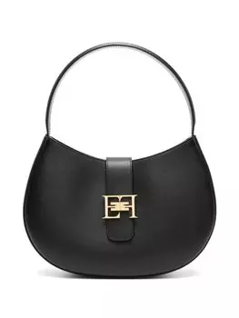 Сумка-тоут с логотипом Elisabetta Franchi, черный