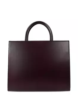 Сумка-тоут с логотипом Elisabetta Franchi, коричневый