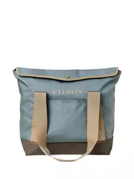 Сумка-тоут с логотипом Filson, синий
