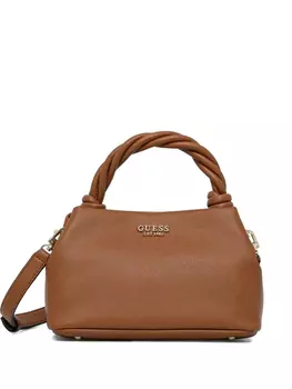 Сумка-тоут с логотипом GUESS USA, коричневый