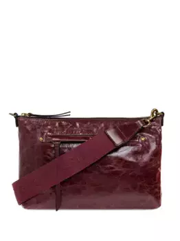 Сумка-тоут с логотипом ISABEL MARANT, красный