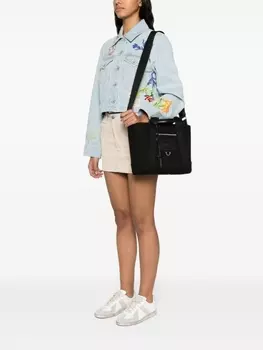 Сумка-тоут с логотипом Kenzo, черный