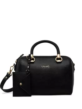 Сумка-тоут с логотипом LIU JO, черный