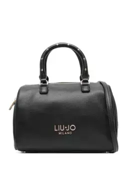Сумка-тоут с логотипом LIU JO, черный